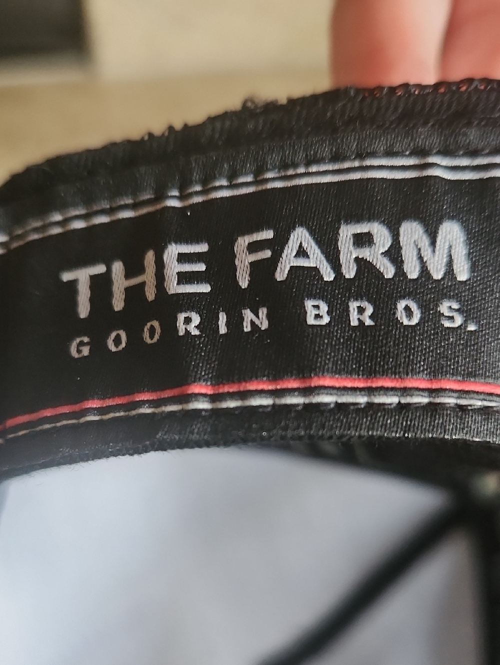 Goorin Bros. THE FARM Lone Wolf Embroidered Black Trucker Hat - Picture 8 of 9